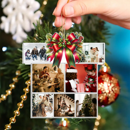 Custom Photo Family Bestie Colleagues Gift Shape - Personalized Custom Shaped Acrylic Ornament