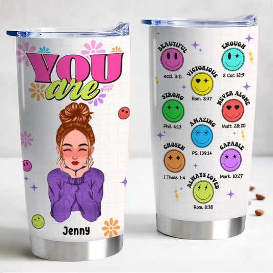 Beautifully Insulated 20oz Personalized Tumbler - Makezbright Gifts