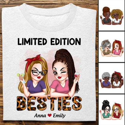 Besties - Limited Edition - Personalized Unisex T - shirt, Hoodie, Sweatshirt - Makezbright Gifts