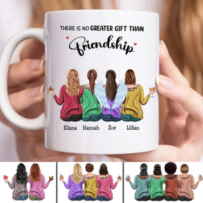 Besties - There Is No Greater Gift Than Friendship - Personalized Mug (Ver. 2) - Makezbright Gifts