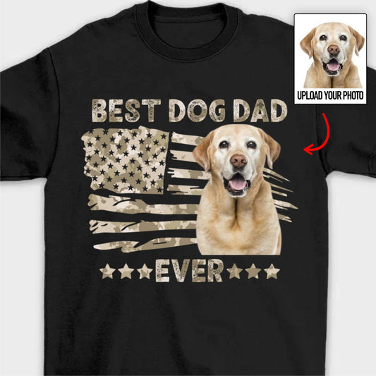 Custom Photo Ultimate Dog Dad - Personalized Custom Unisex T - shirt, Hoodie, Sweatshirt - Makezbright Gifts