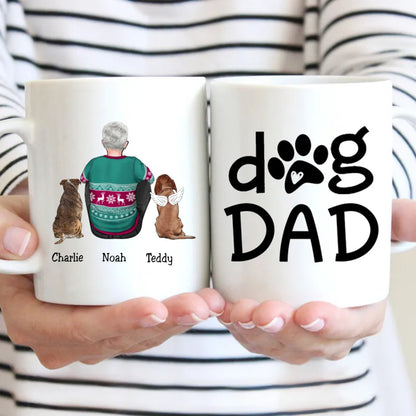 Dog Dad - Personalized Mug - Makezbright Gifts