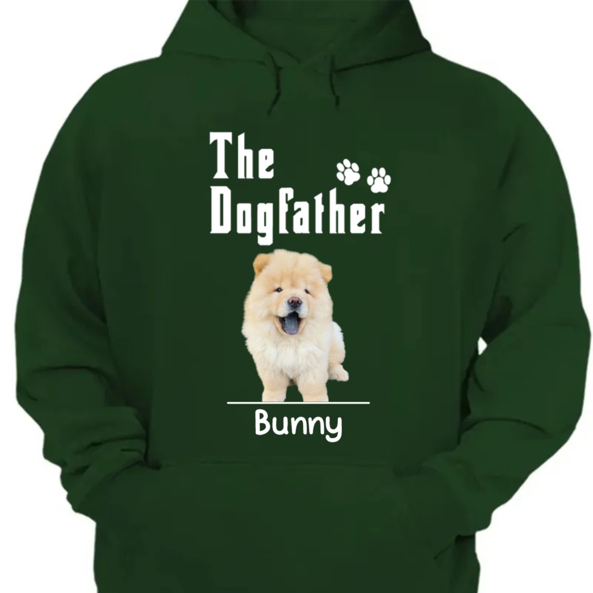 Dog Lovers - The Dog Father - Personalized Unisex T - shirt, Hoodie, Sweatshirt (HJ) - Makezbright Gifts