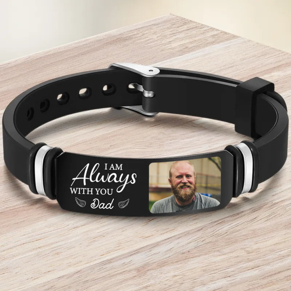 Family - I Am Always With You Memorial Sympathy Gift - Personalized Bracelet (TL) - Makezbright Gifts