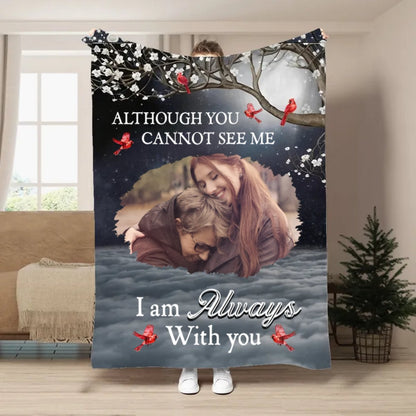 Family - I Am Always With You - Personalized Blanket (II) - Makezbright Gifts