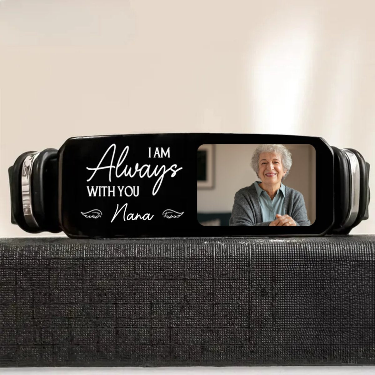 Family - I Am Always With You - Personalized Photo Bracelet - Makezbright Gifts