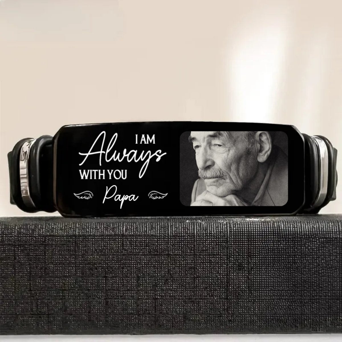 Family - I Am Always With You - Personalized Photo Bracelet - Makezbright Gifts