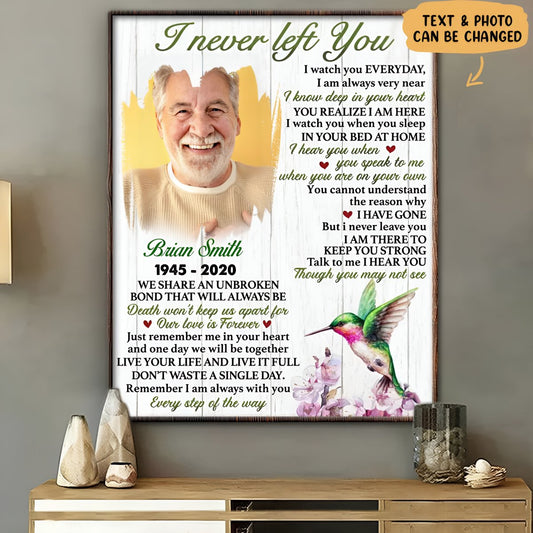 Family - I Never Left You - Personalized Poster - Makezbright Gifts