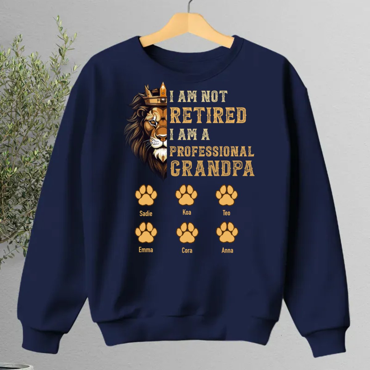 Family - I'm A Professional Grandpa - Personalized T - Shirt, Sweatshirt, Hoodie - Makezbright Gifts