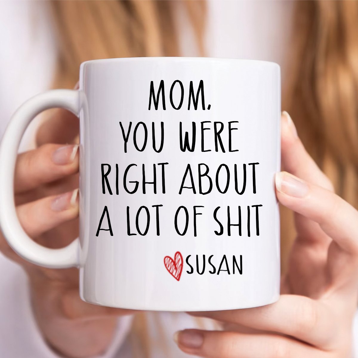 Family - Mom You Were Right Familys - Personalized Mug - Makezbright Gifts