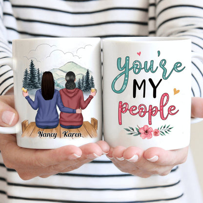 Family - You're My People - Personalized Mug - Makezbright Gifts