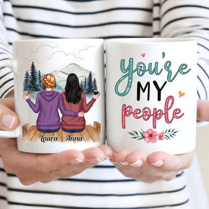 Family - You're My People - Personalized Mug - Makezbright Gifts