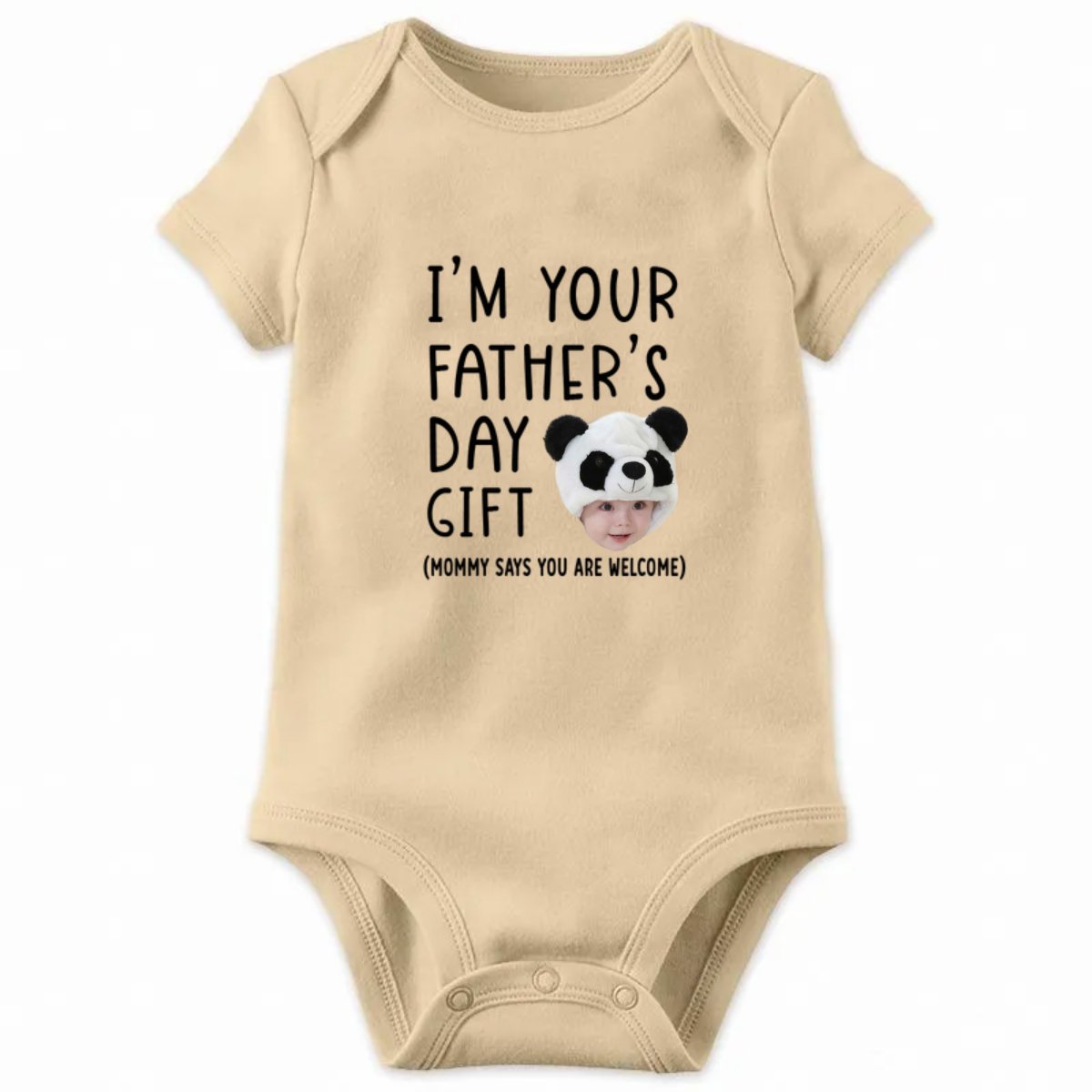 Father's Day - Custom Photo I'm Your Father's Day Gift - Personalized Baby Onesies (HJ) - Makezbright Gifts