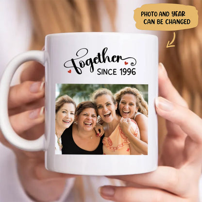 Friends - Together Since - Personalized Mug - Makezbright Gifts