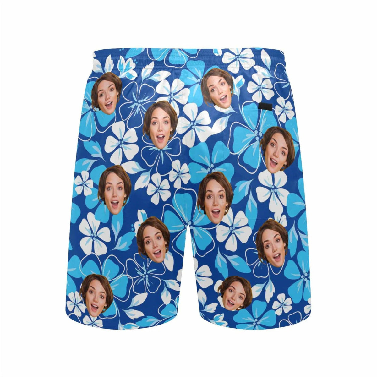 Hawaii - Face Swim Trunk Party Vacation - Personalized Short - Makezbright Gifts