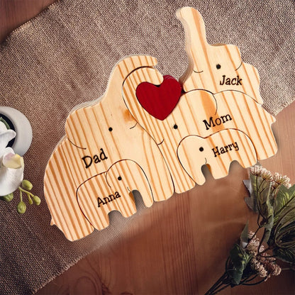 MakeZBright Wood Elephant - Makezbright Gifts