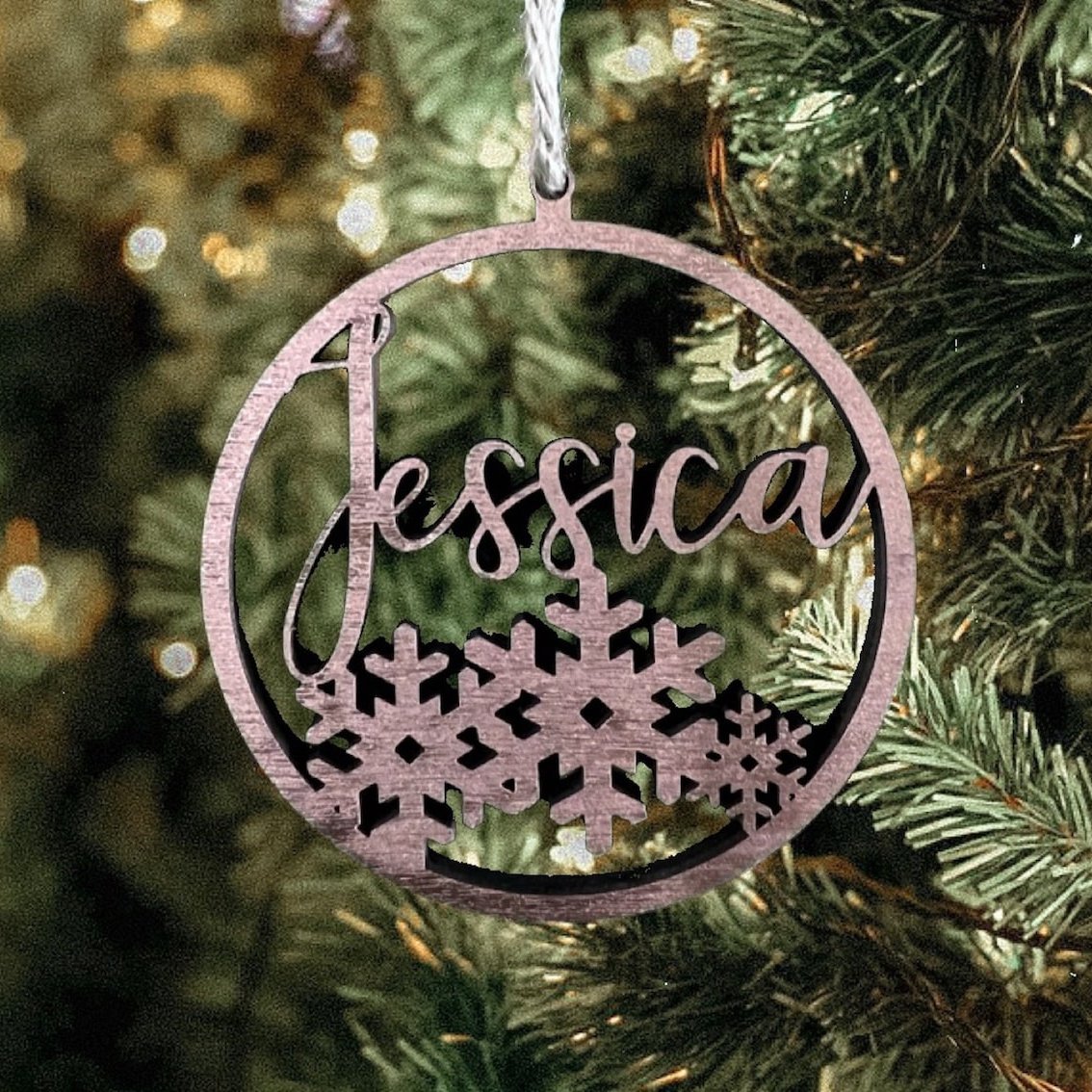 Personalized Christmas Ornament - Personalized Acrylicen Ornaments - O2NM - Makezbright Gifts