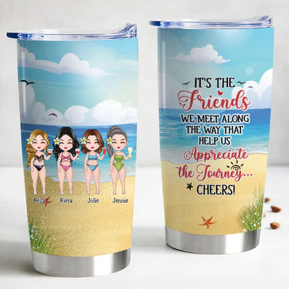 Personalized Stainless Steel Tumbler - Stay Hydrated in Style! - Makezbright Gifts