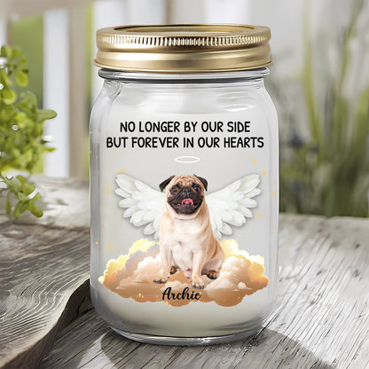 Pet Lovers - Custom Photo Forever In My Heart - Personalized Jar Light (VT) - Makezbright Gifts