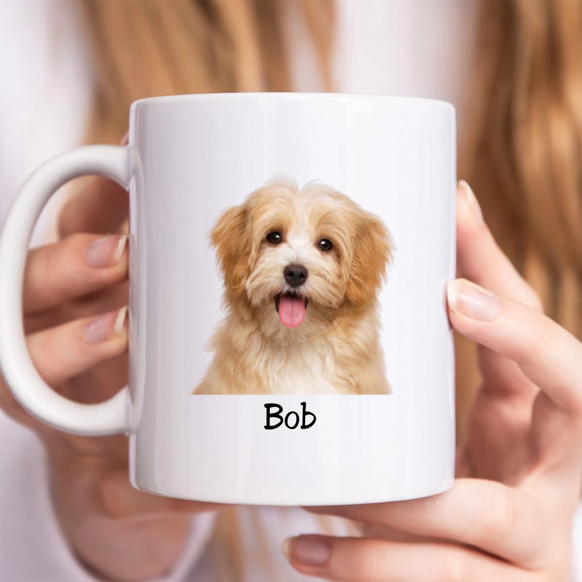 Pet Lovers - Custom Photo My Furreal And Unconditional Love - Personalized Mug - Makezbright Gifts