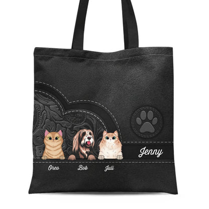 Pet Lovers - Personalized Zippered Canvas Bag - Makezbright Gifts