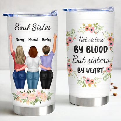 Soul Sisters Adventure Tumbler - 20oz Customizable Beverage Companion - Makezbright Gifts