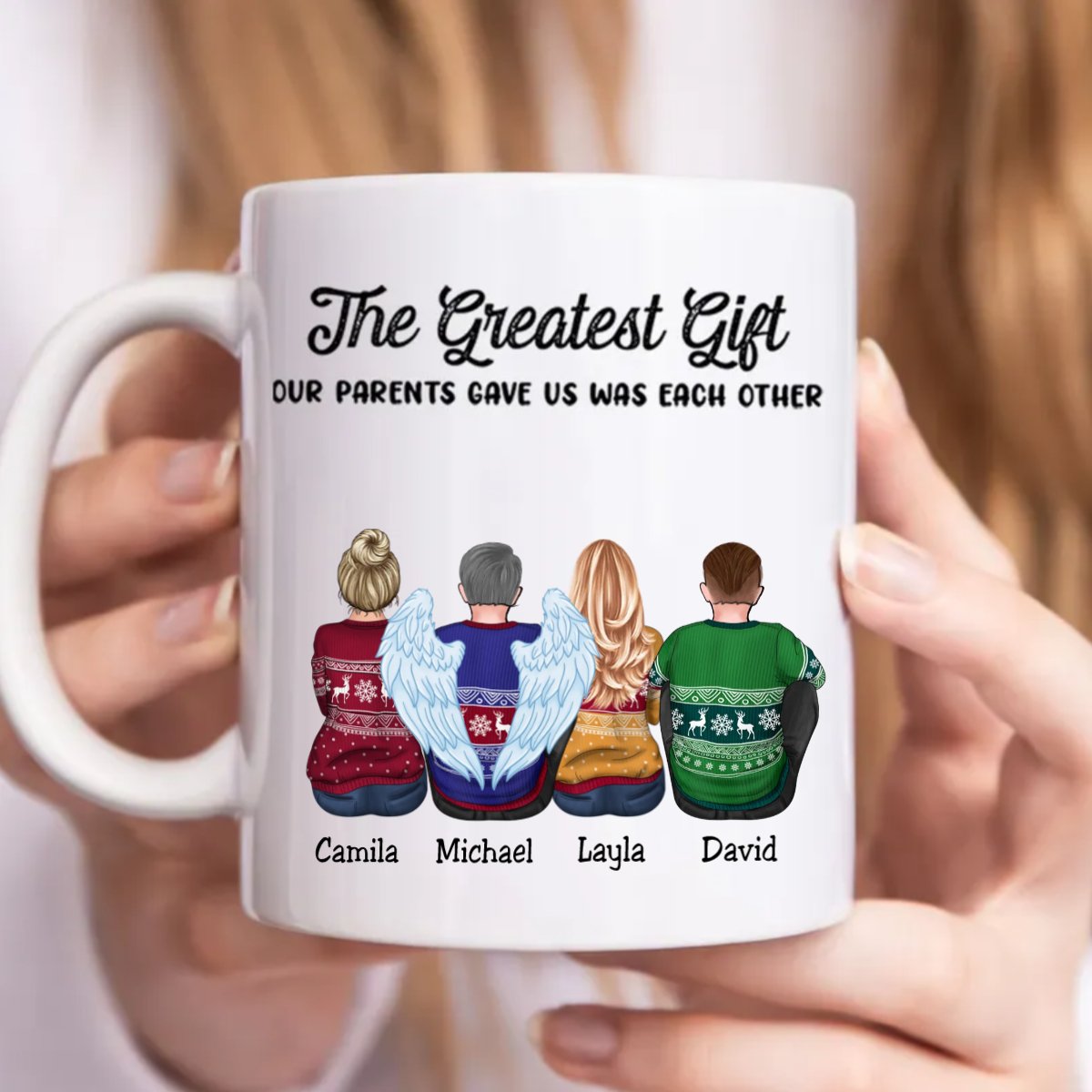 The Greatest Gift Our Parents Gave Us Was Each Other - Personalized Mug - Makezbright Gifts